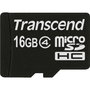 Transcend Tarjeta MicroSDHC 16GB Clase 4 TS16GUSDC4