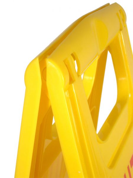 PROBBAX - FS-1001-YEL - Señal de suelo "CUIDADO" - 28 x 4 x 60 cm - Amarillo