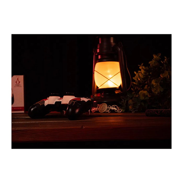 LEXIP Gamepad X UBISOFT Assassin's Creed Shadows PC - Mando Inalámbrico para PC, PS4, Nintendo Switch, Android, Bluetooth/RF/USB, 14 Botones, Vibración, Negro/Oro/Rojo/Blanco