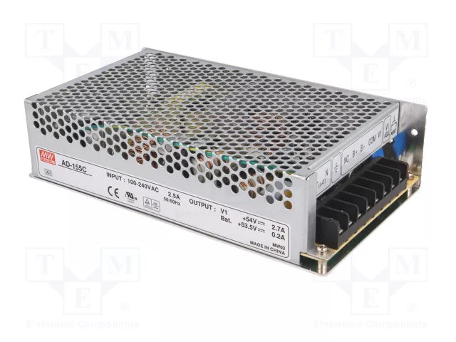 MEAN WELL AD-155C Alimentador Buffer de 156,5W 54VDC