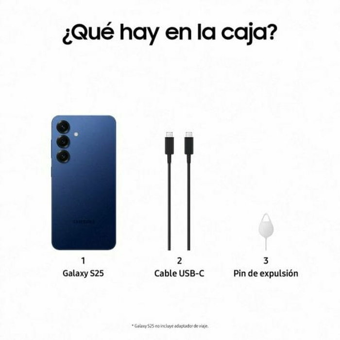 Samsung Galaxy S25 128GB 12GB RAM 5G Azul Marino