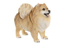 DKD Home Decor Figura de Perro en Resina Marrón