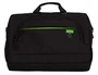 Q-connect Maletín para Portátil 17.2" Negro, 1 Asa, 2 Bolsillos Exteriores, Polietileno Reciclado, Compartimento Acolchado