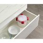 Joseph Joseph Nest Lock Juego de 4 Recipientes de Alimentos Redondos de 1L, Rojo