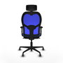 PIQUERAS Y CRESPO Silla de oficina Jorquera Azul