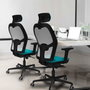 PIQUERAS Y CRESPO Silla de oficina Jorquera Azul