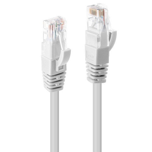 LINDY Patchkabel Cat6 U/UTP Blanco 0,3m