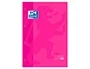 Oxford Recambio Din A4+ 80 Hojas 90 Gr Cuadro 5 mm 4 Taladros Color Fucsia