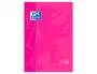 Oxford Recambio Din A4+ 80 Hojas 90 Gr Cuadro 5 mm 4 Taladros Color Fucsia