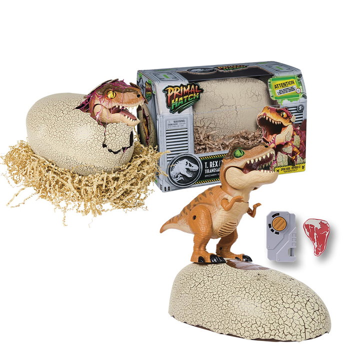 Spin Master Dinosaurio T-Rex Interactivo Primal Hatch Jurassic World Spin Master Dinosaurio T-Rex Interactivo Primal Hatch Jurassic World