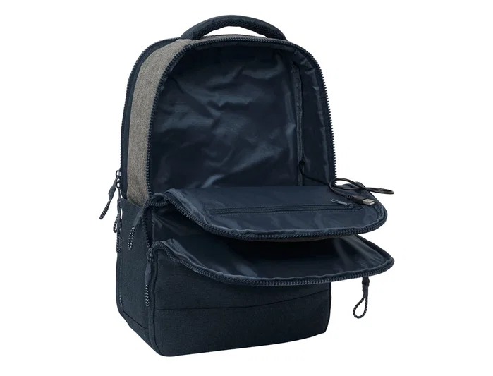 Safta Mochila Kappa Dark Navy para Portátil 15,6'' y Tablet con USB