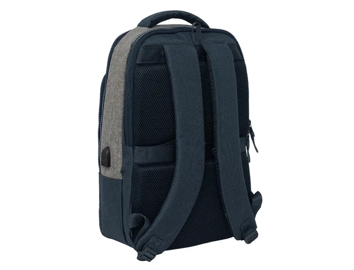 Safta Mochila Kappa Dark Navy para Portátil 15,6'' y Tablet con USB