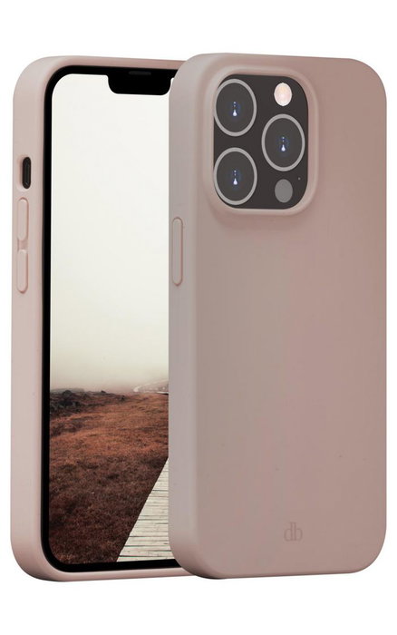 dbramante1928 Greenland Funda para iPhone 14 Pro Max, Pink sand