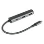GoodConnections HUB-C002A USB-C HUB 3 puertos HDMI, USB 3.0 y USB-C, Antracita