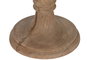 DKD Home Decor Lámpara de Pie de Madera y Yute Tallada 58x58x178 cm