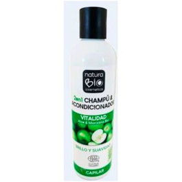 Naturabio Champú-Acondicionador 2en1 Vitalidad Reacondicionado