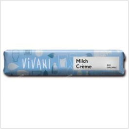 VIVANI Barrita de Chocolate con Crema de Leche 18Ud BIO Plastic Free Rainforest