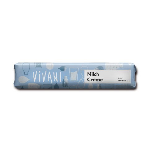 VIVANI Barrita de Chocolate con Crema de Leche 18ud