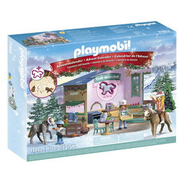 PLAYMOBIL Waterfall 71952 Calendario de Adviento Pastelería Navideña con Cortador de Galletas, Juguete +4 Años