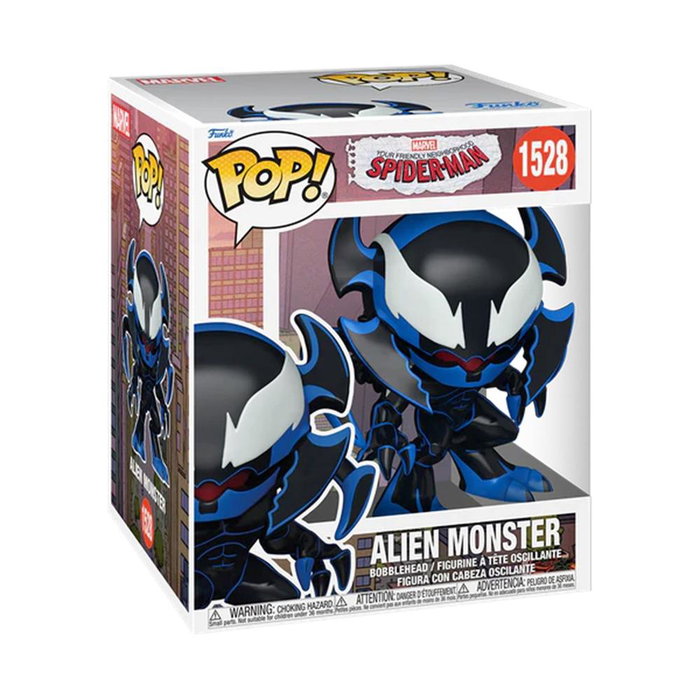 Funko Friendly Neighborhood Spider-Man Super Sized POP! Marvel Alien Monster Funko Friendly Neighborhood Spider-Man Super Sized POP! Marvel Alien Monster