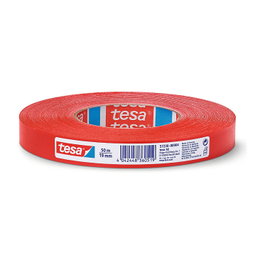Tesa Cinta de Tejido 19 mm x 50 m Rojo