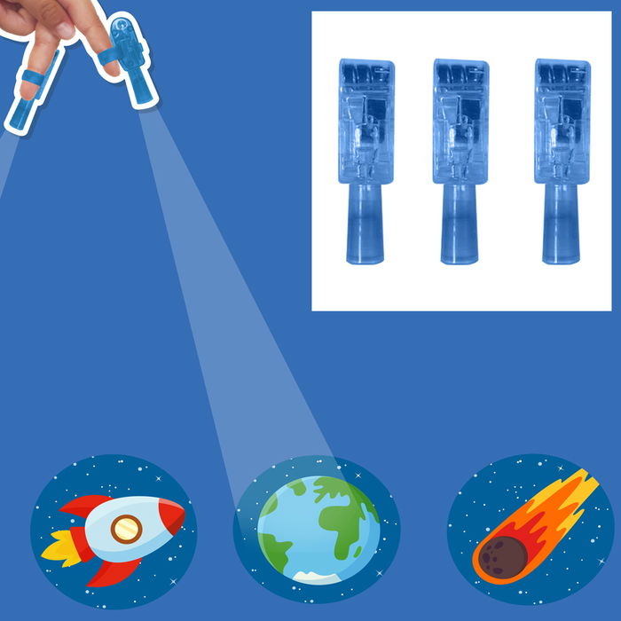 Jeux 2 momes Juego de 3 Mini Proyector Dedo Petits Explora Colección