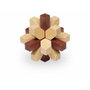 Cayro Flor decorativa de madera FSC 10x10 cm
