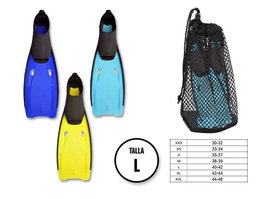 Aletas Multicolor Talón cerrado