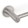 Emuca Colgador adhesivo de cocina con 5 ganchos Supra, Acero inoxidable