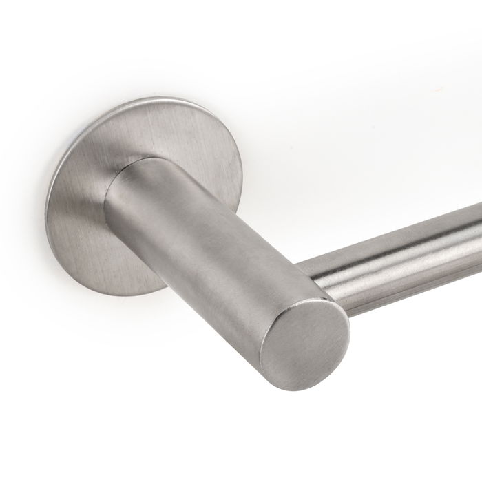 Emuca Colgador adhesivo de cocina con 5 ganchos Supra, Acero inoxidable Emuca Colgador adhesivo de cocina con 5 ganchos Supra, Acero inoxidable