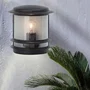 Brilliant HOLLYWOOD Aplique de exterior con sensor, Brilliant Black
