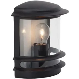 Brilliant HOLLYWOOD Aplique de exterior con sensor, Brilliant Black