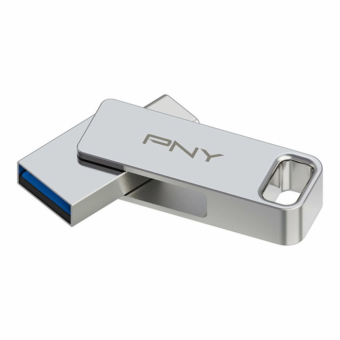 PNY Duo Link 128 GB con conectores USB Type-A y USB Type-C PNY Duo Link 128 GB con conectores USB Type-A y USB Type-C