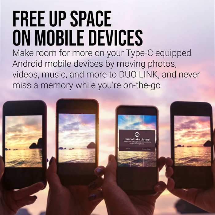 PNY Duo Link 128 GB con conectores USB Type-A y USB Type-C PNY Duo Link 128 GB con conectores USB Type-A y USB Type-C