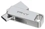 PNY Duo Link 128 GB con conectores USB Type-A y USB Type-C