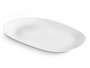 Vivalto Bandeja de Vidrio Opal Rectangular 31 cm, Blanca - Dimensiones: 22x30.5x2.5 cm (Set de 24)