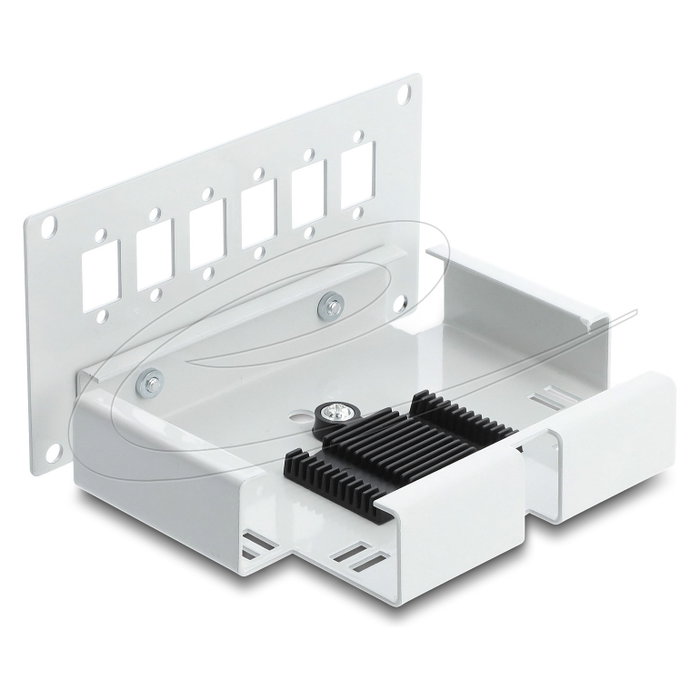 DeLOCK 91066 Patchfeld de fibra óptica de 6 puertos para SC Simplex o LC Duplex, Gris Metal DeLOCK 91066 Patchfeld de fibra óptica de 6 puertos para SC Simplex o LC Duplex, Gris Metal