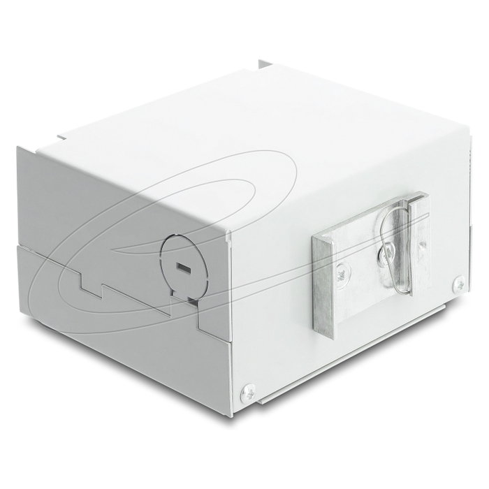 DeLOCK 91066 Patchfeld de fibra óptica de 6 puertos para SC Simplex o LC Duplex, Gris Metal DeLOCK 91066 Patchfeld de fibra óptica de 6 puertos para SC Simplex o LC Duplex, Gris Metal
