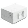 DeLOCK 91066 Patchfeld de fibra óptica de 6 puertos para SC Simplex o LC Duplex, Gris Metal