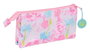 Safta Portatodo triple Barbie "Painterly" 22x12x3cm