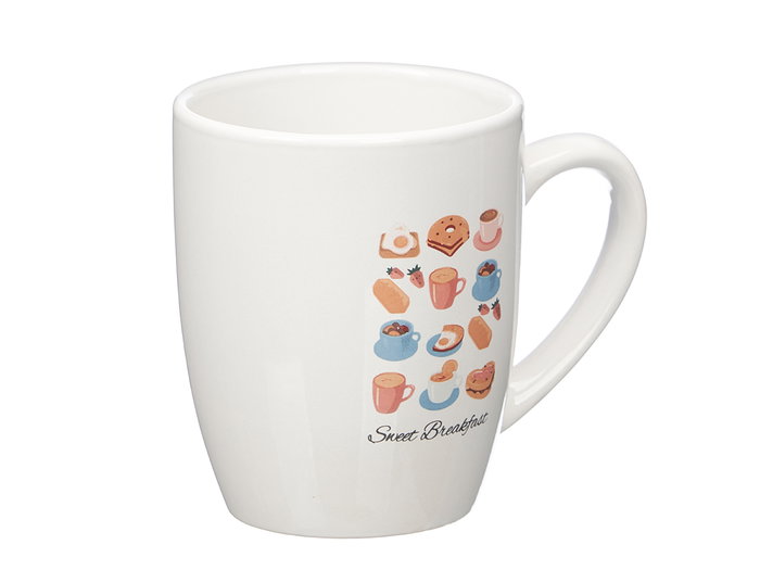Vessia Taza Porcelana Coffee House Surtidos 350 ml (12.4 x 10 x 8.3 cm) (Set de 27)