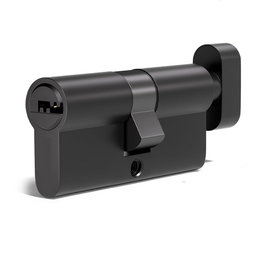 TESA Tx-80 Bombillo Pomo Larga Modelo Tx8B3530Cnm con Acabado Negro para Pomo Lado 35