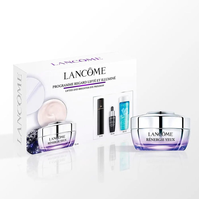 Lancôme Rénergie Contorno de Ojos Estuche 4 pz - Set Crema Antiedad con Ácido Hialurónico, Lifting Párpados, Ojeras y Arrugas