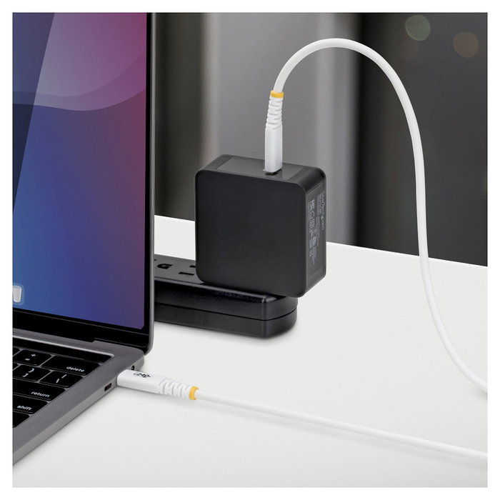 StarTech Cable de carga USB-C 2m PD 240W Blanco S2CEPR2MW-USB-CABLE