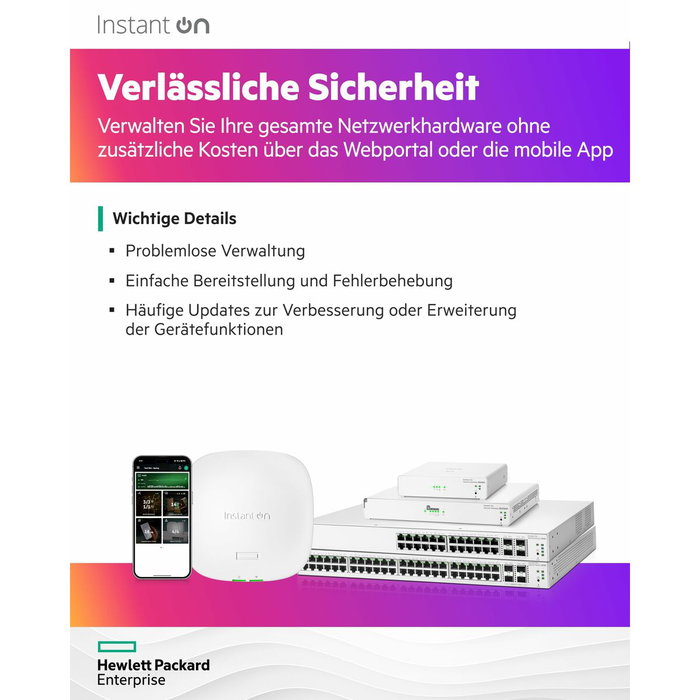 HPE Networking Instant On SG1004 Secure Gateway de 4 puertos Gigabit HPE Networking Instant On SG1004 Secure Gateway de 4 puertos Gigabit