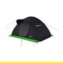 High Peak Swift 3 - Tienda de Campana Desplegable para 3 Personas, Estructura Rigida, Verde, Incluye Mosquitera y Organizador