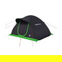 High Peak Swift 3 - Tienda de Campana Desplegable para 3 Personas, Estructura Rigida, Verde, Incluye Mosquitera y Organizador