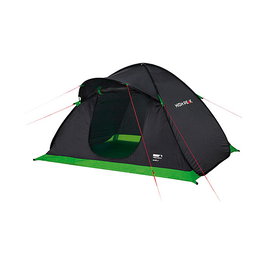 High Peak Swift 3 - Tienda de Campana Desplegable para 3 Personas, Estructura Rigida, Verde, Incluye Mosquitera y Organizador