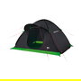 High Peak Swift 3 - Tienda de Campana Desplegable para 3 Personas, Estructura Rigida, Verde, Incluye Mosquitera y Organizador
