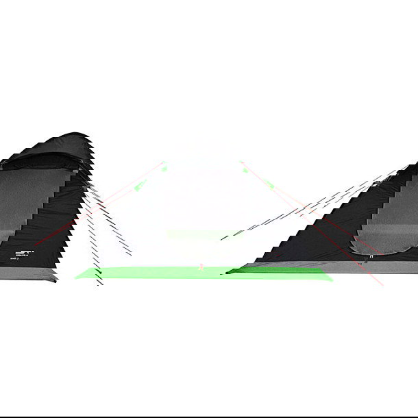 High Peak Swift 3 - Tienda de Campana Desplegable para 3 Personas, Estructura Rigida, Verde, Incluye Mosquitera y Organizador